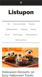 Mobile Screenshot of listupon.com